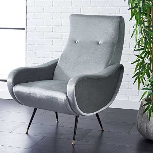 Sillón Acogedor Plegable Gris Claro miniatura 2