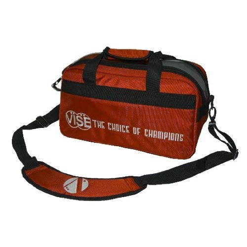 Vise Two Ball Clear Top Tote, Red