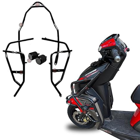 Image of Vrinda Crash Guard for TVS NTORQ 125 Heavy Strong Material Made in India