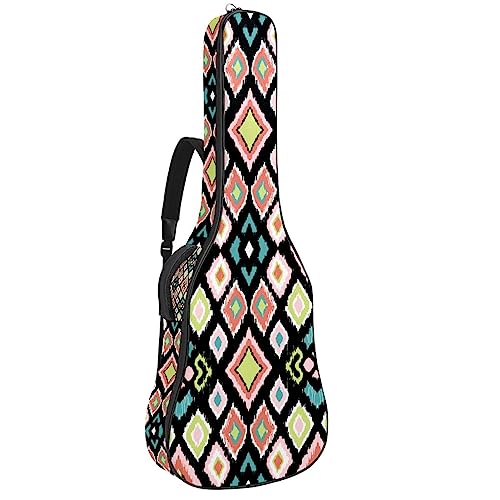 Housse pour guitare acoustique – Style ethnique – Motif floral – Grand étui pour guitare – S’adapte à la plupart des tailles de guitare, Multicolore 5., 42.9×16.9×4.7 in, Motif imprimé tendance - Les Beatles, Paul McCartney, John Lennon, RIngo Starr, George Harrison Housse pour guitare acoustique - Style ethnique - Motif floral - Grand étui pour guitare - S'adapte à la plupart des tailles de guitare, Multicolore 5., 42.9x16.9x4.7 in, Motif imprimé tendance