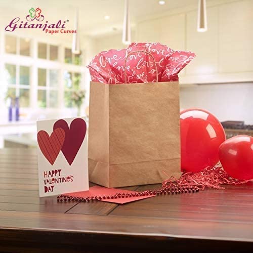 Image of Brown Paper Bags with Handles 8 inchx10 inchx4 inch - 25pcs Small Shopping Paper Carry Bags - Return Gift Bags - Disposable Recycled Eco Friendly Kraft Bags - Paper Covers (8x10x4 in Brown, Pack of 25)