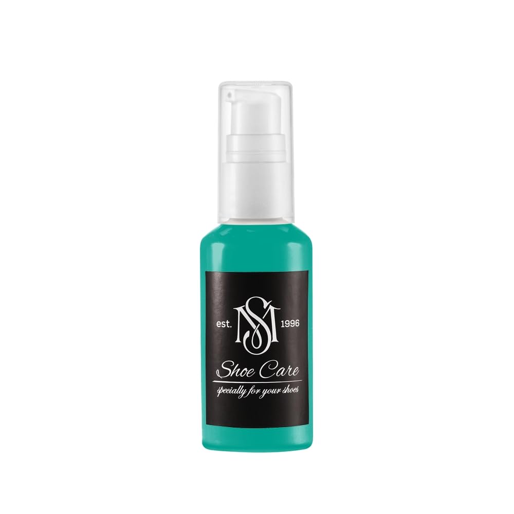 Lederbalsam - NCS S 2060-B70G Grünspan - Geschmeidigkeit & Farbaktivierung für feine Glattlederwaren von MAVI STEP - 1.70 fl oz / 50 ml