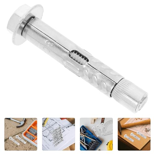 GALPADA 6pcs pernos de expansión con tuercas hexagonales de acero inoxidable miniatura 3