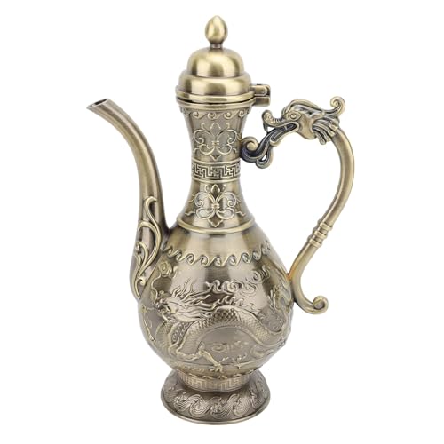 Conjunto de chá Turco de Metal, Conjunto de 4 Com Bandeja de chá, Bule de café, Bandeja de chá Artes