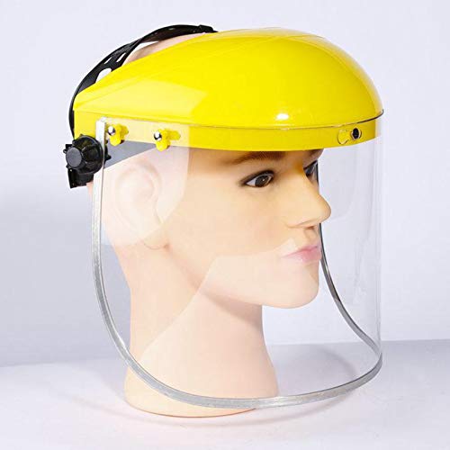 #N/a Anti Fog Full Face Shield Head-mounted Segurança Anti-respingo Óculos Claros Viseira Soldagem M