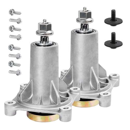 Antanker 187292 187281 587819701 532187281 587253301 Spindle Assembly Fit for yth22v46 Spindle for Husqvarna AYP Crafts Man 42 46 48 54 Lawn Mower Deck(2 Pack)