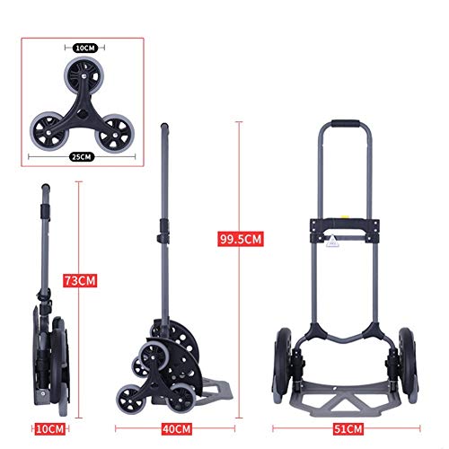 Carretilla plegable ligera para transporte miniatura 2