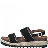 Verschluss: Syntethik s.Oliver Damen 5-5-28702-28 Flache Sandale, Black, 40 EU