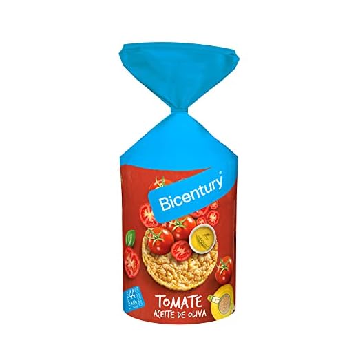 Bicentury - Tortitas Maíz Tomate Con Aceite De Oliva Nackis - 123.5 g