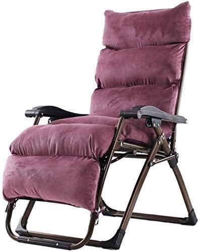 Chaise longue inclinable de patio pliable et rocking chair zéro gravité