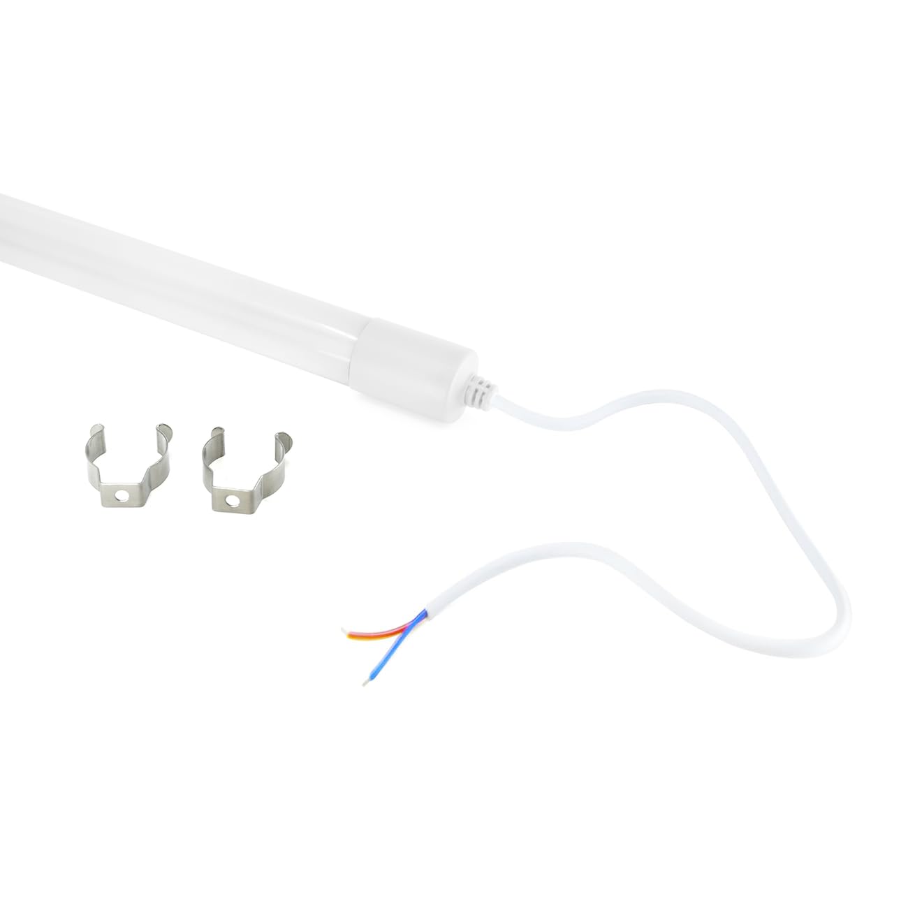 G.W.S® T8 LED Tube Light, Single End Feed AC220-240V Input, 3FT 14W Day White 6500K, IP65 Waterproof for Indoor & Outdoor