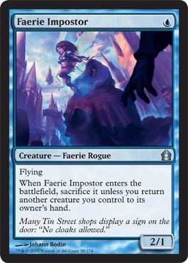 Magic: the Gathering - Faerie Impostor (39) - Return to Ravnica