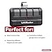 LiftMaster 894LT 4-Button Learning Garage Door Opener Remote Control - with Visor Clip - Use with myQ App - Works with Up to 4 Doors - Learning Remote Garage Door Opener - Sends a New Code - 2 Pack