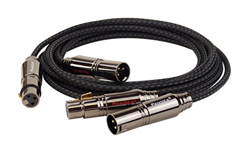Pangea 205438 Interconnect câble XLR, 0.6 M Noir
