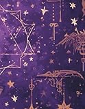 Notebook inspired 'witchy' cover: A4 full size notebook write and draw inserts