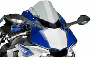 プーチ(Puig) レーシングスクリーンブラック　YZFR1 15-16 2CR Amazon | Puig／プーチ レーシング スクリーン, ブラック