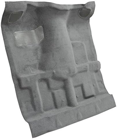 ACC Automotive Carpet Compatible with 1982 to 1993 Chevrolet S10 Standard Cab Pickup Truck, 2 Wheel Drive (853-Silver Plush Cut Pile)