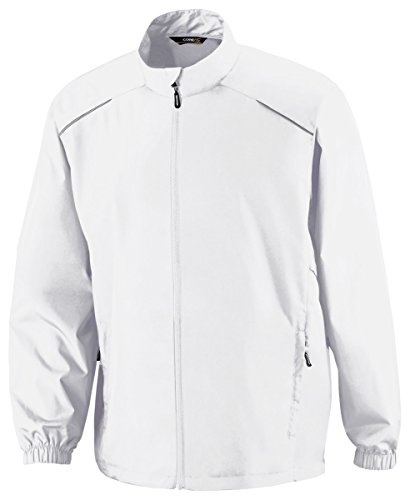 Ash City - Core 365 Men's Motivate Unlined Lightweight Jacket L WHITE