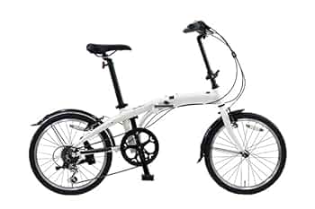 Gyna Connect 折りたたみ自転車 ホワイト Amazon | 折りたたみ