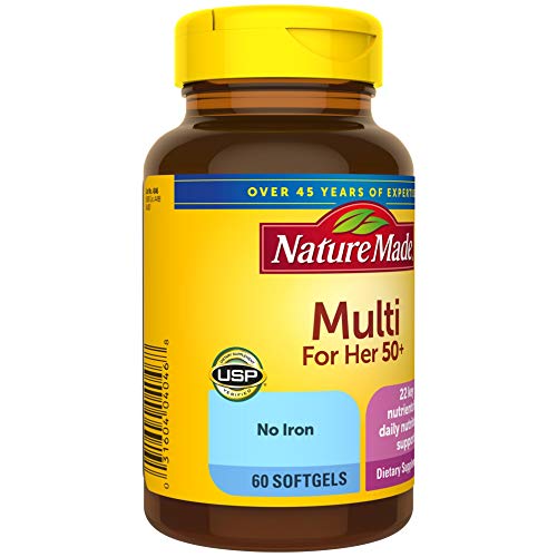 Nature Made Women's Multivitamin 50+ Softgels, 60 Count For Daily Nutritional Support (Pack Of 3) #TOP7