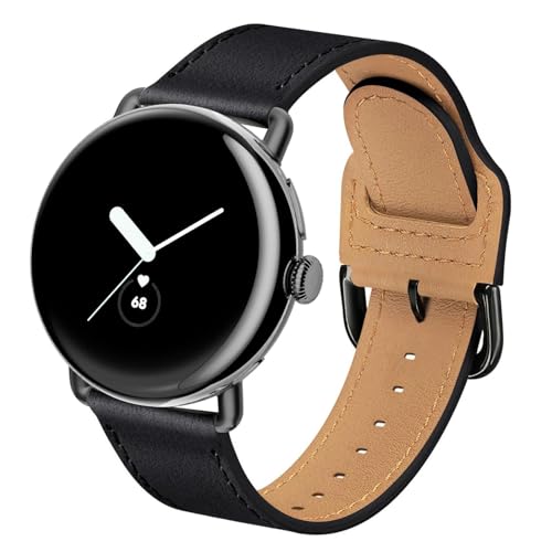 EVPLNT ���U�[�o���h Pixel Watch 4/3 45mm�ɑΉ� ���U�[�X�g���b�v ���f�B�[�X �����Y google pixel 4/3/2/1 �E�H�b�`�o���h 41mm, �u���b�N, For Pixel Watch 4/3 45mm, �N���V�b
