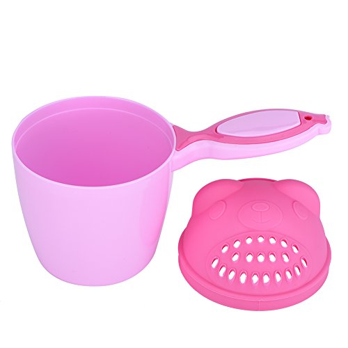 Image of Zerodis Shampoo Cup, Baby Shampoo Cup Cute Kids Wash Hair Bathing Flusher Cup Eye Rinse Cup for Infant Toddler Children()