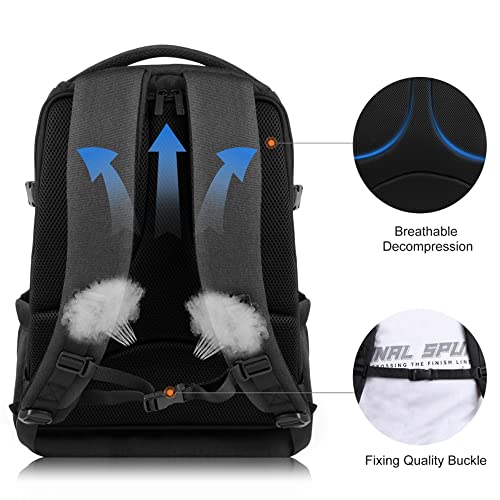 ACAGALA Mochila Fotográfica à Prova d'água Bolsa para Câmera de Grande Capacidade com Compartimento