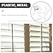 Angoily 1set Plantation Shutter Repair Kit Window Screen Plunger Pin Curtain Nail Indoor Louvers Pin Replacement Tools for Easy Installation and Curtain Maintenance