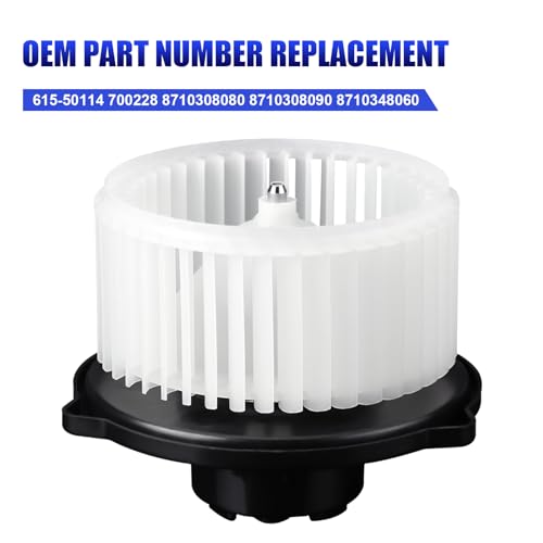 Image of AC Blower Motor 700228 for 2010-2019 Subaru Outback Legacy | for 2007-2009 RX350 Cadillac CTS, 2006-2010 Toyota Sienna HVAC Heater Blower Motor Fan, Direct Fit, OEM Replacement