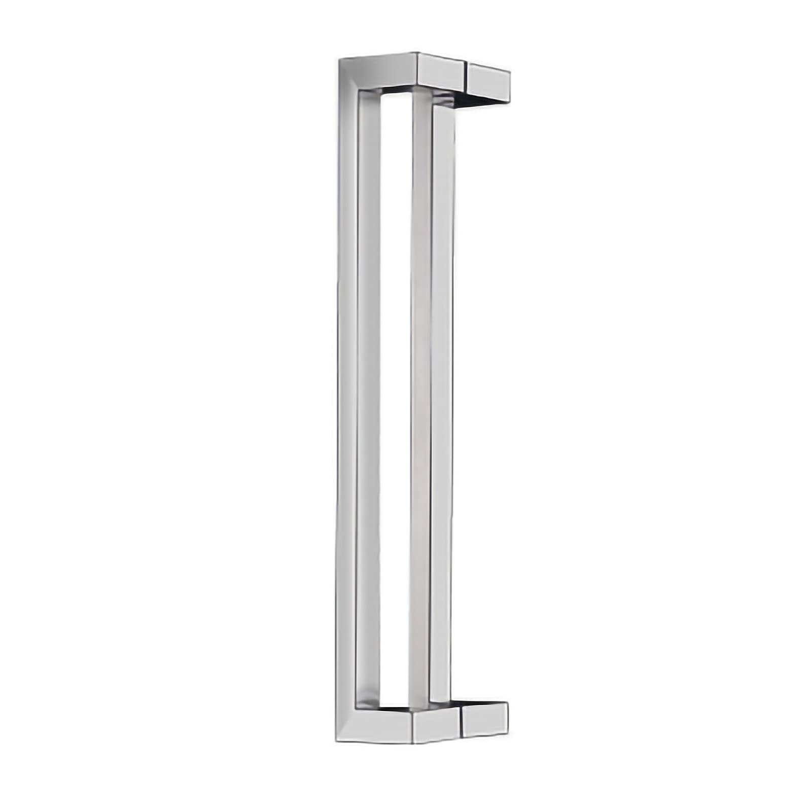 SaryEdge Barn Door Handle Shower Door Handle Stainless Steel,Large Sliding Glass Door Handle,60/80/120cm Long,Easy to Install,Silver-23.6in (60cm),Silver-23.6in (60cm)