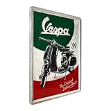 chapa vespa comprar En la parte trasera con revestimiento de papel puedes dejar tus saludos.