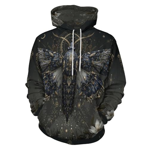 Sweat streetwear papillon noir pour vos soirées urbaines et festivals hip hop