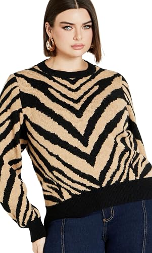 City Chic Women's Sweater-Freya