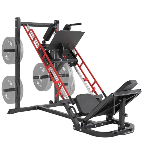 Dripex Adjustable Leg Press Hack Squat