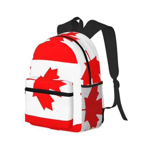 Sac à dos drapeau canadien multi-poches pour ne plus manquer d'espace en déplacement - 2