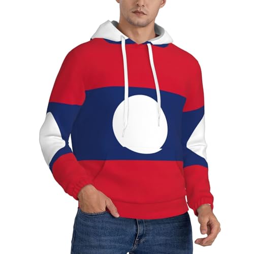 Sweat à capuche homme Laos résistant et chaud pour affronter le froid avec style