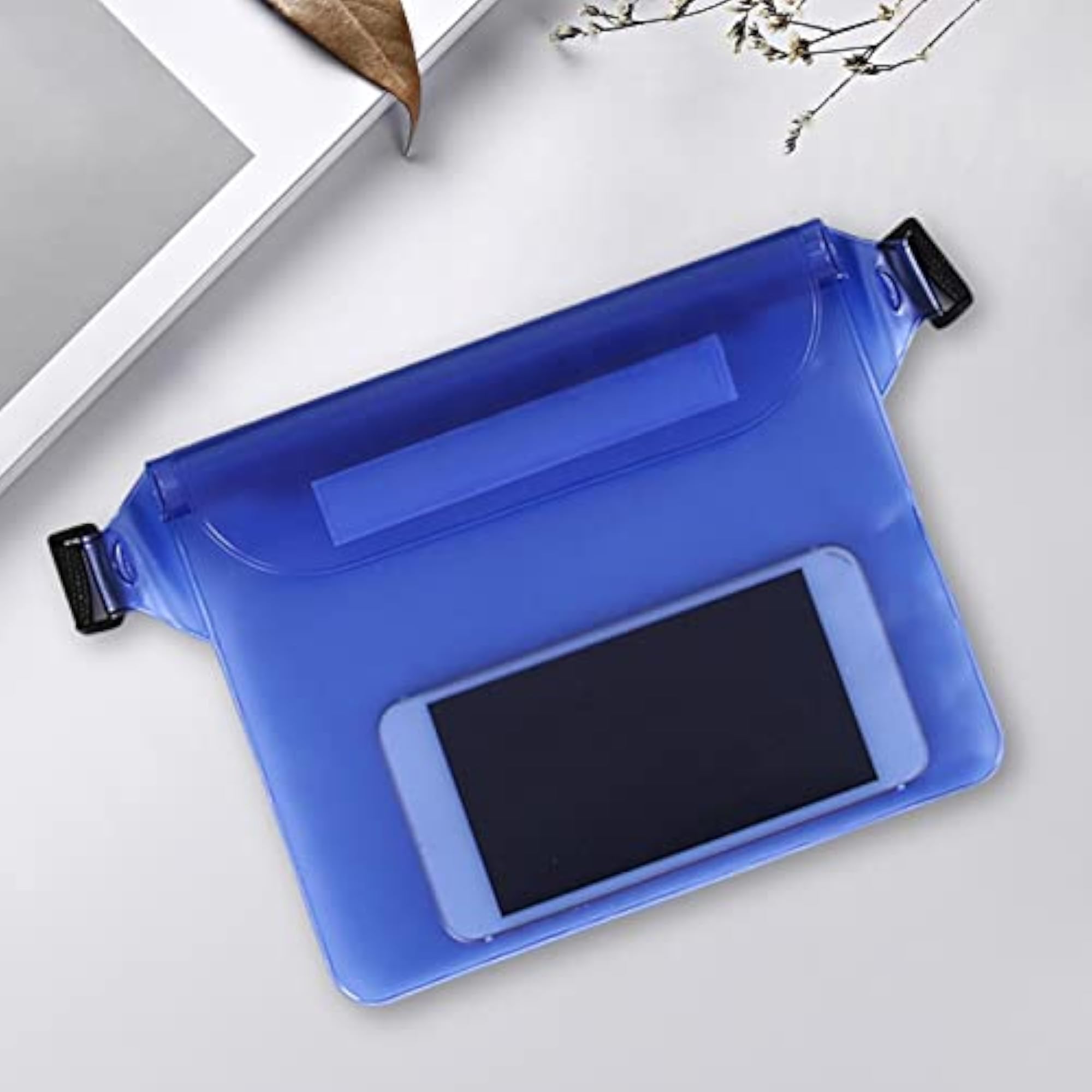 Waterproof Storage Bag Durable Pouch for Kayaking, Outdoor Blue