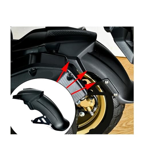 Garde-Boue Arrière Moto SYM ADX 125 Haute Protection Eau et Sable