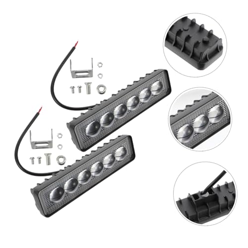 Faros delanteros led para evitar fatiga visual luces de trabajo nocturna coche 2u 3