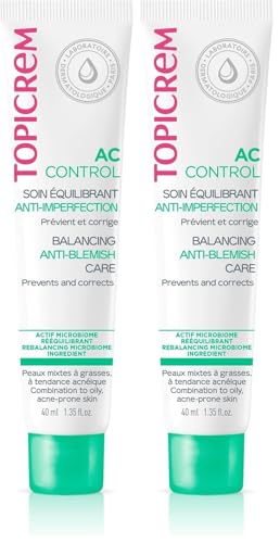 Ac Control Cuidado Equilibrante 40 Ml paquete de 2 crema facial piel grasa y mixta