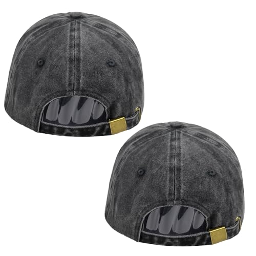Image of SHANVANKE Auntie Uncle Hat, Adjustable Cotton Embroidered Baseball Cap