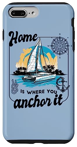 �Z�[�����O���b�g�A�Z�[�����O�Z�C���{�[�g�A�J�^�}�����{�[�g, Catamaran-boat �X�}�z�P�[�X iPhone 7 Plus/8 Plus �p