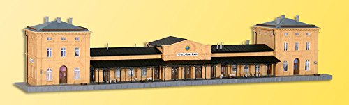 Kibri 7706 kit de construction gare miniature en plastique injecte