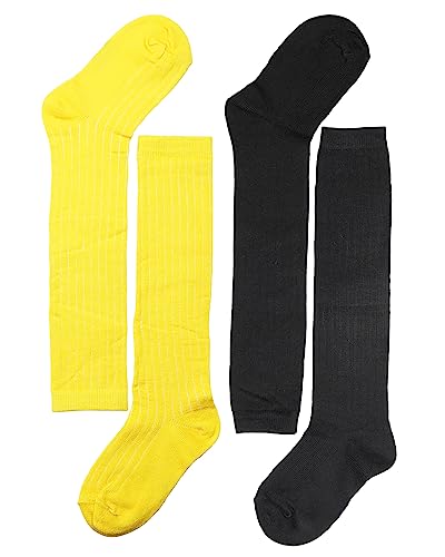 Neska Moda Baby Boys & Girls Cotton Pack of 2 Pair Knee High Socks/Long Socks/Stockings (1-2 Years/2-3 Years/3-4 Years/4-6 Years)-SK1063andSK1065