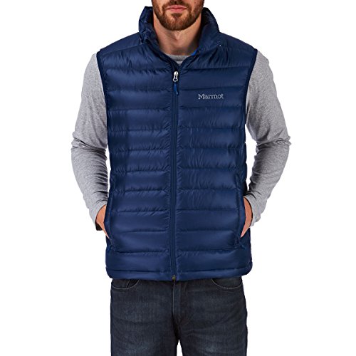 Marmot Men's Zeus Vest Stellar Blue Outerwear SM