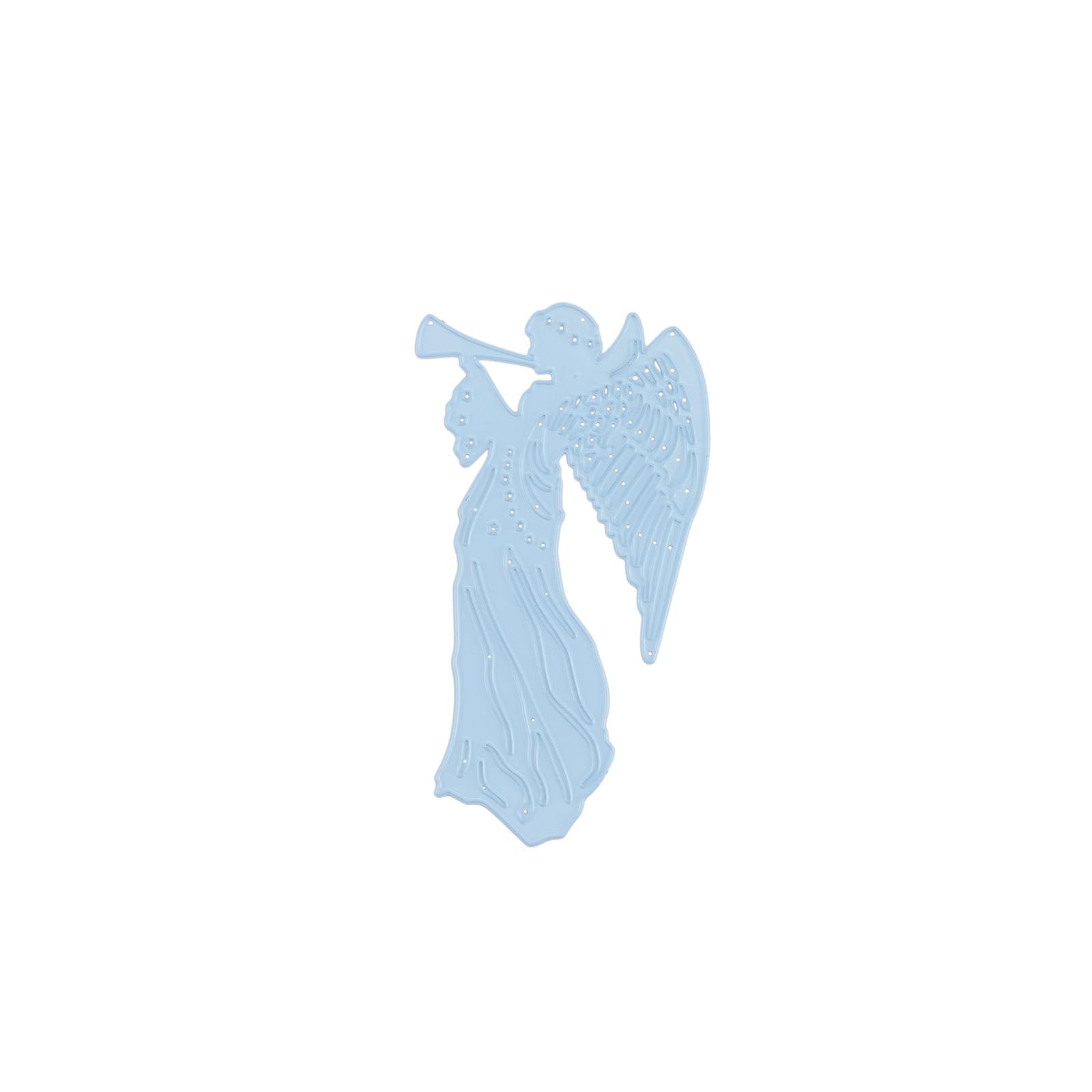 Nellie's Choice Christmas Cutting Die, Angel Shape Die, 6.9 x 11.9 cm, Card Making Supplies, Metal Craft Dies for Scrapbooking, DIY and Paper Crafts