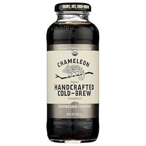 Chameleon Cold Brew Coffee Espress, Ready to Drink, 10 Fl oz