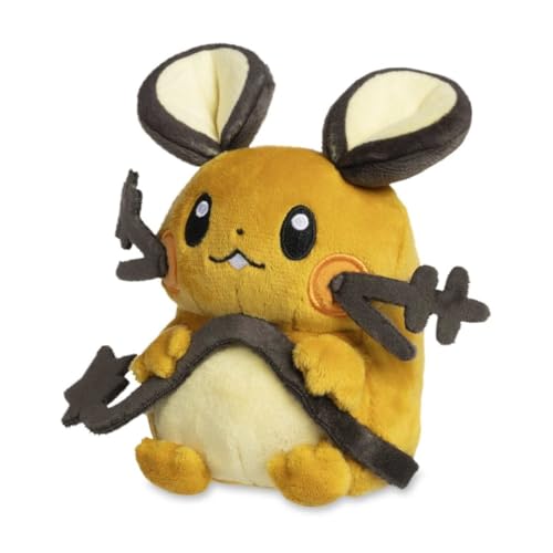 Pokémon Center: Dedenne Sitting Cuties Plush, 5 ¼ Inch