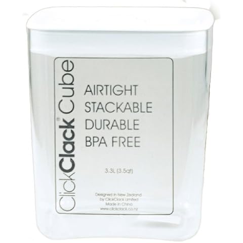 ClickClack Cube Storage Container, 3-1/2-Quart Cover
