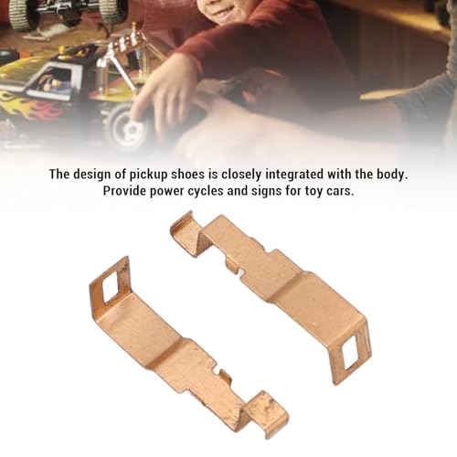 Image of Pick Up Shoe Iron Pickup Shoe Set Replacement for HO Slot Car, Efficient Power Supply with Seamless Integration, Easy Installation and Stable Transfer